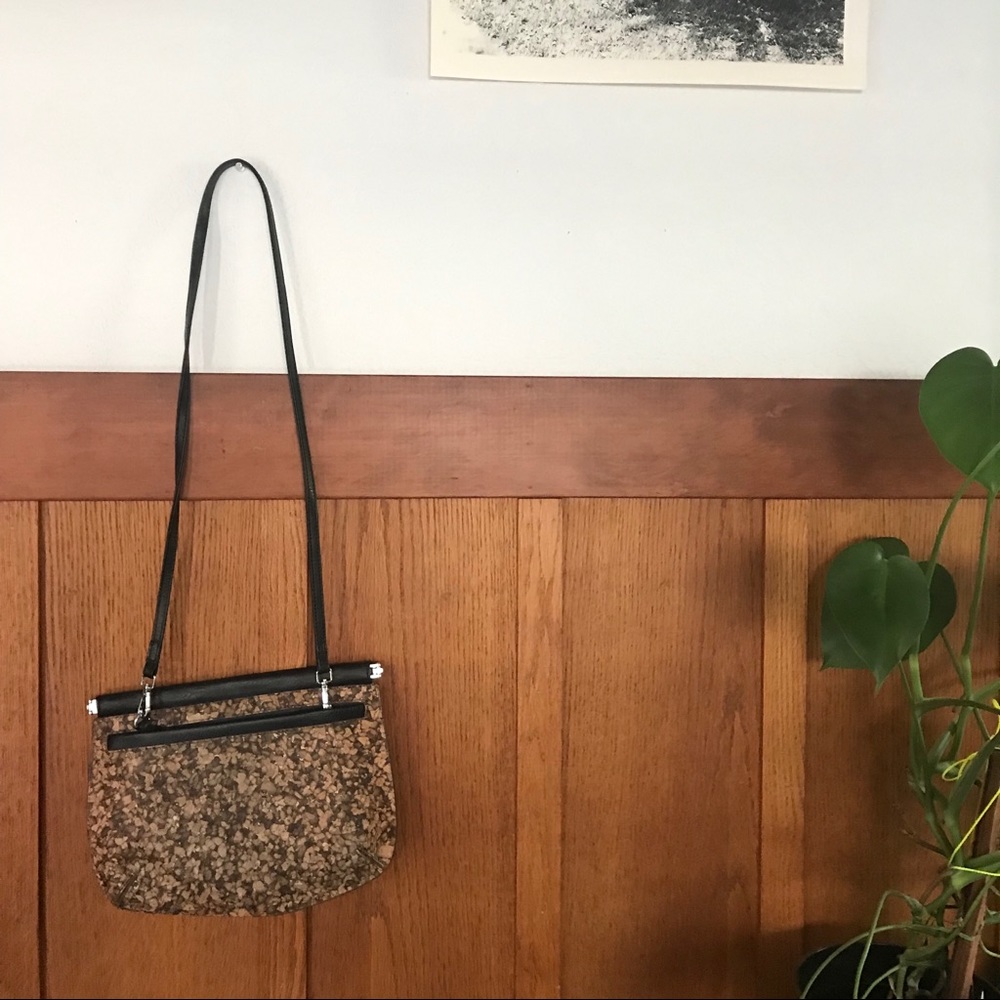 Mat and Nat Ohara crossbody bag in natural cork